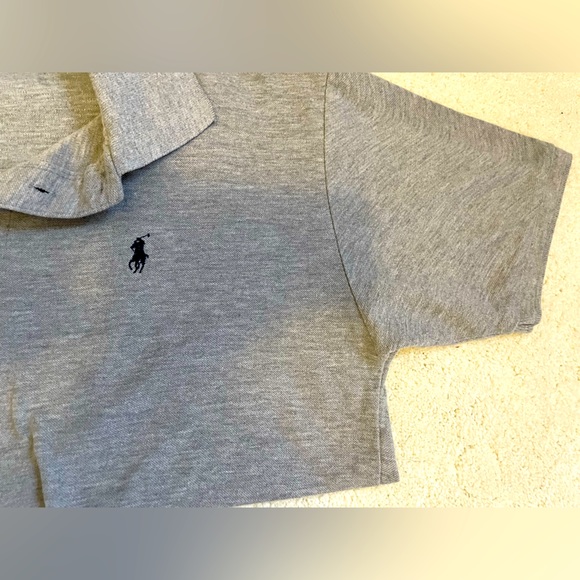 Polo Ralph Lauren XL. Gray with Navy Blue Horse. Excellent. - Picture 2 of 2
